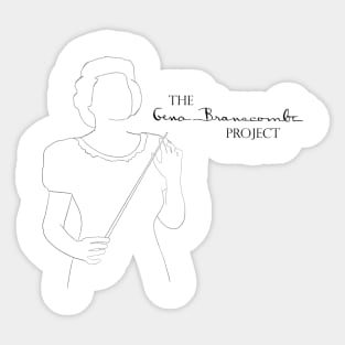 The Gena Branscombe Project Logo Sticker